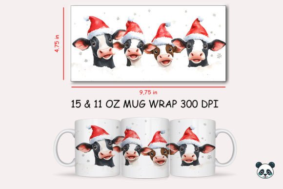 Christmas Cow Mug Wrap: A Practical Guide to Festive Sublimation Designs