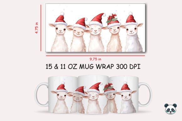 Christmas Goat Mug Wrap: A Guide to Sublimation Design and Application