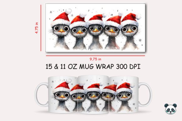 Creating Festive Cheer: A Complete Guide to the Christmas Emu Mug Wrap and 3D Sublimation Design