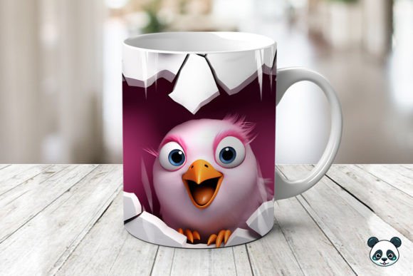 Creating Unique Gifts with the Valentine Chicken 3D Mug Wrap Design