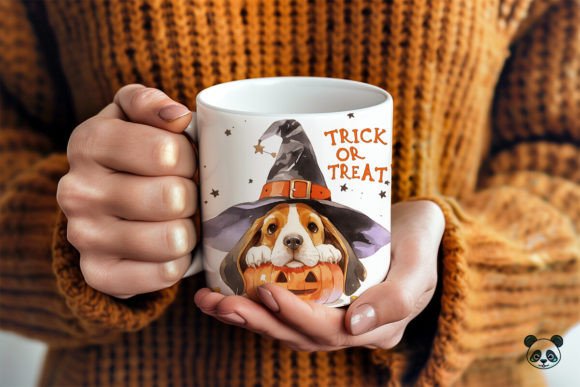 Elevate Your Sublimation Projects with the Beagle Trick or Treat 3D Mug Wrap