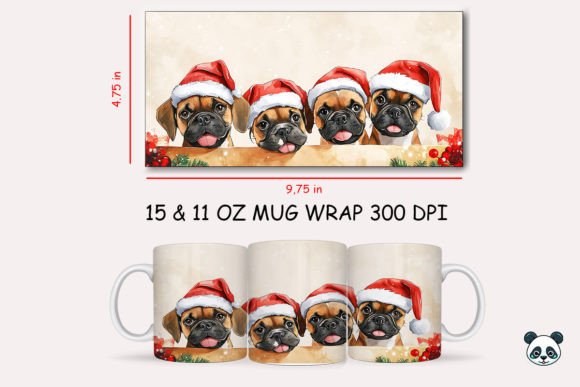 Elevating Holiday Merchandise with the Christmas Boxer Mug Wrap