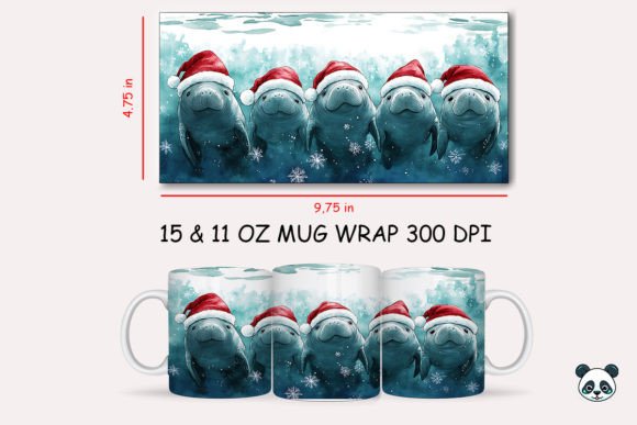 Elevating Holiday Merchandise with the Christmas Manatee Mug Wrap: A Strategic Guide for Creators