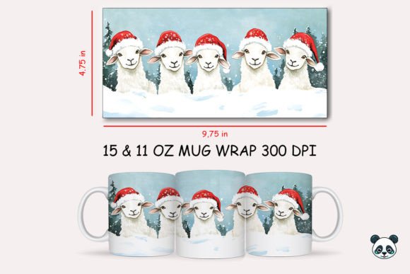 Elevating Holiday Product Lines with the Christmas Dall Sheep Mug Wrap