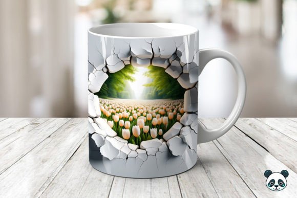 Evaluating the Tulip Meadow 3D Mug Wrap for Professional Sublimation