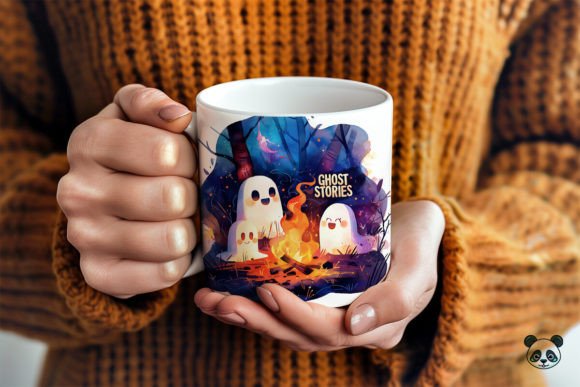 GHOST STORIES Ghost Mug Wrap Design