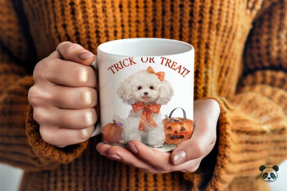 Poodle Trick or Treat 3D Mug Wrap 1: A Guide for Sublimation Creators