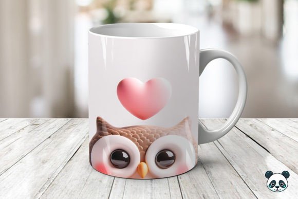 Strategic Application of the Peek a Boo Owl 3D Valentine Mug Wrap for Brand Differentiation