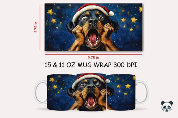 Unlocking Holiday Creativity: The Ultimate Guide to Funny Christmas Rottweiler Scream Mug Wraps